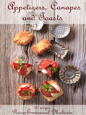 cover image of Recipes appetizers, canapes and toast